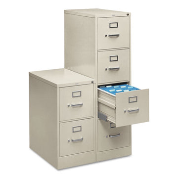 HON® 510 Series Vertical File, 4 Letter-size File Drawers, Black, 15" X 25" X 52" freeshipping - TVN Wholesale